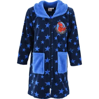 Dívčí župan Tmavě modrý chlapecký župan s hvězdami Spider-Man Velikost: 98