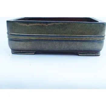 Květináč Miska 31 x 22 x 11 cm barva šedá