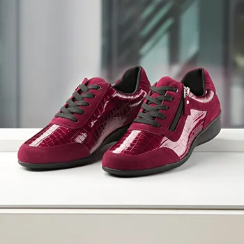 Dámské polobotky Polobotky Kroco bordó 37