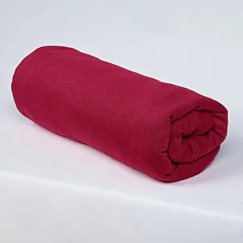 Prostěradlo Prostěradlo napínací, 1ks červená napínací prostěradlo 160x200 cm