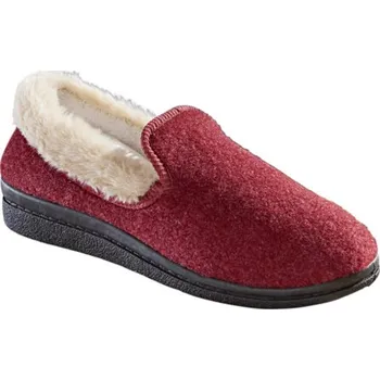 Dámské pantofle 3Pagen Bačkory Eva bordó 36