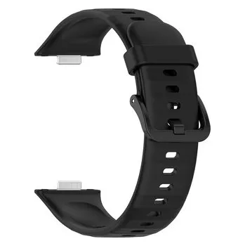Jednobarevný řemínek pro Huawei Fit 3,Černá