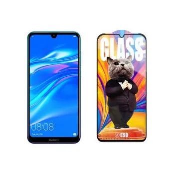 3D Ochranné tvrzené sklo na Huawei Y7 Pro 2019 - Mr. Cat ESD