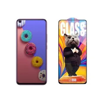 3D Ochranné tvrzené sklo na Infinix S5/X652 - Mr. Cat ESD