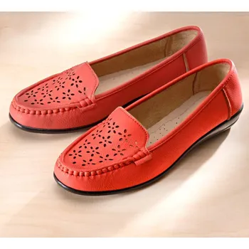 Dámské mokasíny Mokasíny Zuzana červená 38