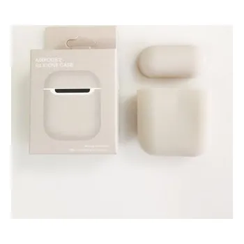 Příslušenství pro sluchátka Jednobarevný obal pro AirPods 1/2,Stone