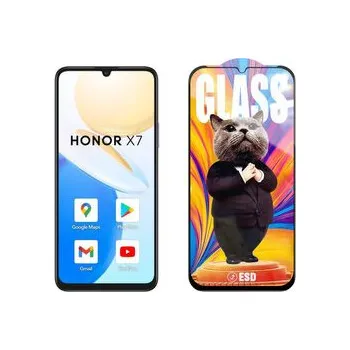 3D Ochranné tvrzené sklo na Honor X7 - Mr. Cat ESD