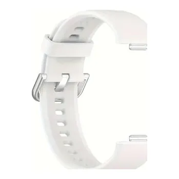 Chytré hodinky Jednobarevný řemínek s přezkou pro Huawei Fit 3,Bílá