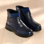 Nízké kozačky Anke tmavě modrá 40