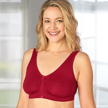 Podprsenka 6 pohodlných podprsenek 6 barev - černá, béžová, bílá, červená, modrá, tělová 36/38