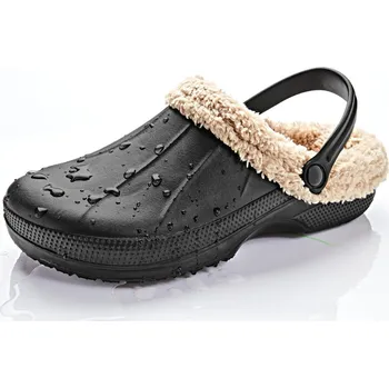 Dámské pantofle Zateplené nazouváky Lou černá 42