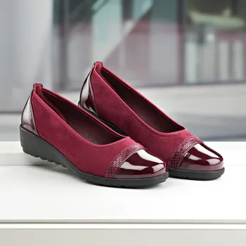 Dámské baleríny Baleríny Frieda bordó 38