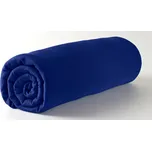 Prostěradlo napínací,1 ks tmavě modrá 160x200 cm