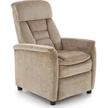 HALMAR JORDAN polohovací křeslo béžové