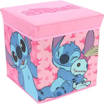 Úložný box Cozy Noxxiez SB602 Stitch - úložný box a taburetka pro holky