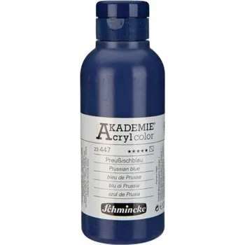 Vodová barva Schmincke Akademie Akrylová barva 447 Prussian Blue 250 ml 1 ks