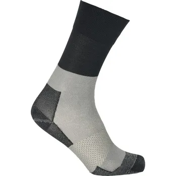 Dámské ponožky Ponožky běžecké LORPEN PRO RUN CREW MEDIUM GREY - 35-38