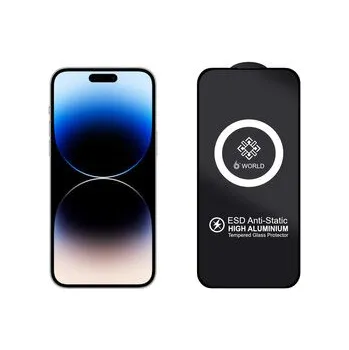 ESD 3D Ochranné tvrzené sklo na iPhone 15 Plus