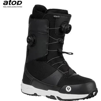 Boty na snowboard Boty GRAVITY SAGE DUAL ATOP BLACK/WHITE 2025