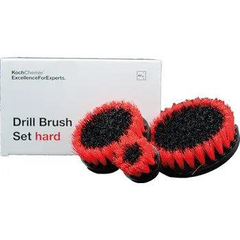 Autokosmetika Sada čistících kartáčů Koch Drill Brush Set hard