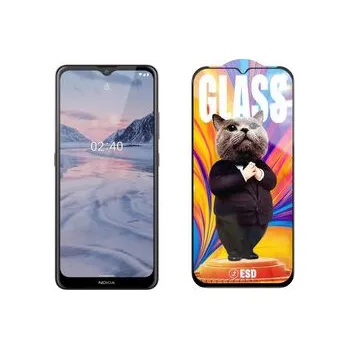 3D Ochranné tvrzené sklo na Nokia 2.4 - Mr. Cat ESD