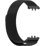 Milánský tah magnetický řemínek pro Samsung Galaxy Fit 3,Černý