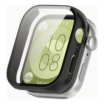 Chytré hodinky Ochranný plastový kryt pro Huawei Fit 3,Lesklá černá