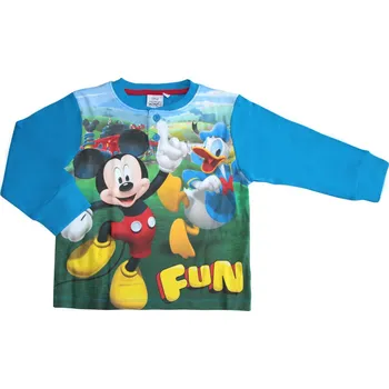 Chlapecké pyžamo Mickey Mouse a Kačer Donald modré chlapecké pyžamo Velikost: 128