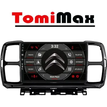 Auto Hi-Fi TomiMax Citroen C5 Aircross Android 14 autorádio s WIFI, GPS, USB, BT HW výbava: 2K 2000x1200px 8 Core 8GB+128GB HIGH - pouze displej A - Model auta: Citroen C5 Aircross 2017-2021, Velikost obrazovky: Dotyková obrazovka: 9"