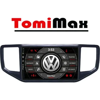 Autorádio TomiMax VW Amarok Android 14 autorádio s WIFI, GPS, USB, BT HW výbava: 4 Core 2GB+32GB LOW - Model auta: VW Amarok 2016-2020, Velikost obrazovky: Dotyková obrazovka: 9"