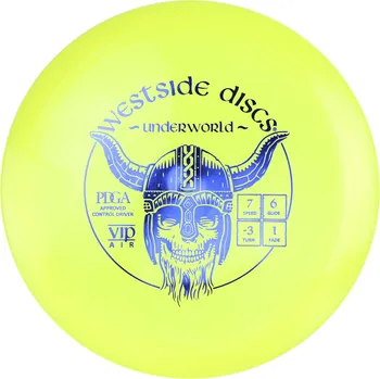 Disc golf Westside Discs UNDERWORLD VIP Air Barva: Modrá, Váha: 156 g