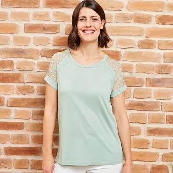 Dámské tričko Tričko Polly zelená L