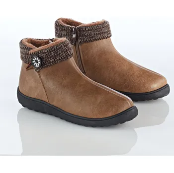 Dámská zimní obuv Kotníková obuv Tilly šedohnědá 41