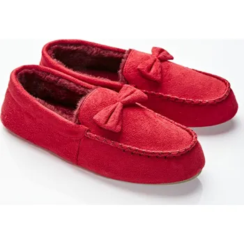 Dámské mokasíny Hřejivé mokasíny Fenja bordó 37