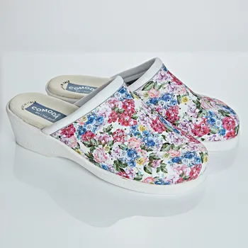 Dámské pantofle Pantofle Angela květinový vzor 40