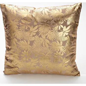 Povlak na dekorativní polštářek Povlak na polštář vzor zlatá 45x45 cm