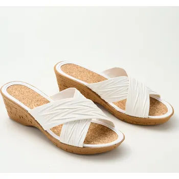 Dámské pantofle Pantofle Sylvia bílá 42