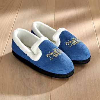 Dámské pantofle Bačkory Safír modrá 37