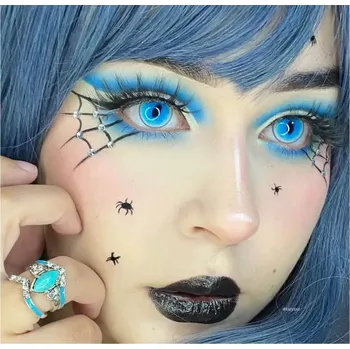 Kontaktní čočky Barevné kontaktní čočky - Modrá kočka