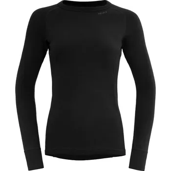 Dámské tričko Dámské funkční triko Devold Duo Active Woman Shirt LS Velikost: XS / Barva: černá/šedá