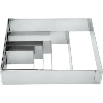 Forma na pečení De Buyer De Buyer, Forma na pečení čtvercová 120 x 120 mm, D-3906-12