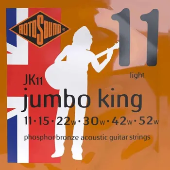Strunný nástroj Rotosound JK11 /11-52/ Struny pro Akustickou Kytaru