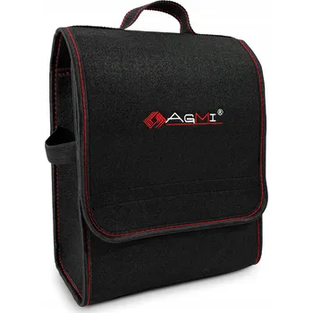 Organizér do auta TAŠKA DO KUFRU AUTO ORGANIZÉR DO KUFRU AUTO POUZDRO S RUKOJEŤMI POUZDRO ZIP, SILNÁ PLST