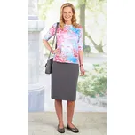 Pouzdrová sukně šedá 38