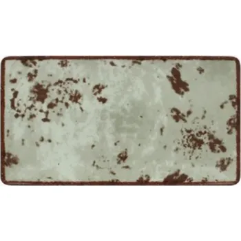 Talíř Rak Talíř obdélný 33,5x18 cm Peppery, šedý, RAK, RAK-edrg33pgy