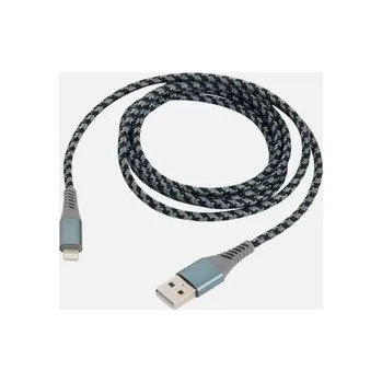 Datový kabel Nabíjecí a datový kabel Lightning,Černo-Šedý