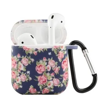 Příslušenství pro sluchátka Vzorovaný obal s karabinou pro AirPods 1/2,1