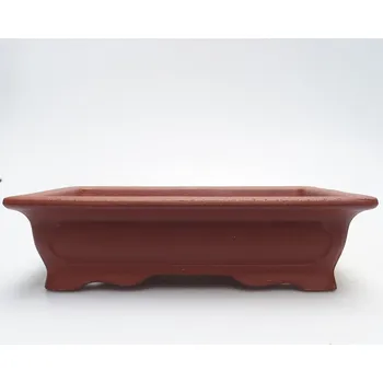 Květináč Miska 17 x 13 x 4,5 cm barva cihlová