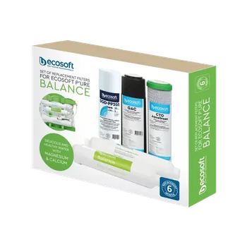 Filtrace vody SET filtrů pro reverzní osmózu ECOPURE AquaBalance