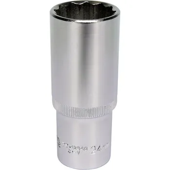 Gola hlavice Yato Nástrčná hlavice 1/2¨ 24mm dvanáctihran, dlouhá YT-12946